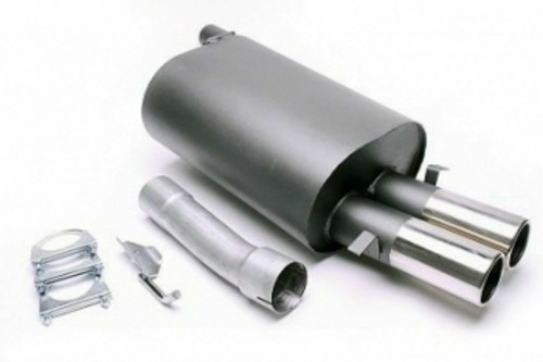 Technix sportauspuff 2x76mm - ta,