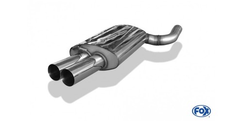Fox endschalldämpfer 2x90 - fox,